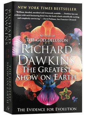 地球上伟大的表演 进化的证据 英文原版 The Greatest Show on Earth 自私的基因作者Richard Dawkins生物进化 进口英语书籍