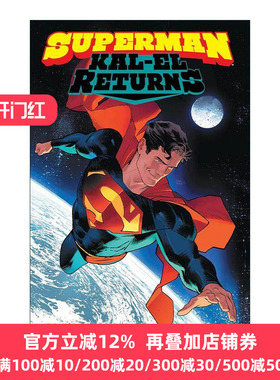 英文原版 Superman Kal-El Returns 超人 卡尔-艾尔归来 DC漫画 菲利普·约翰逊 英文版 进口英语原版书籍