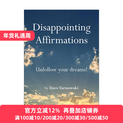 英文原版 Disappointing Affirmations 令人失望的肯定 精装 讽刺幽默 英文版 进口英语原版书籍