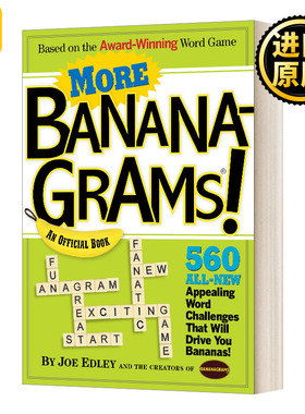 More Bananagrams! 更多的香蕉拼字游戏 英文原版