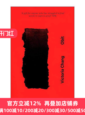 英文原版 Obit 记逝录 讣告 诗歌 张明皚 Victoria Chang 英文版 进口英语原版书籍