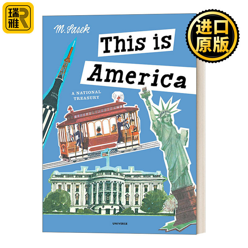 This is America 这里是美国 THIS IS系列 米先生的世界旅游绘本 精装