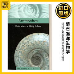 英文原版 Ammonites 菊石 Neale Monks 化石 海洋生物学 英文版 Neale Monks 进口英语原版书籍