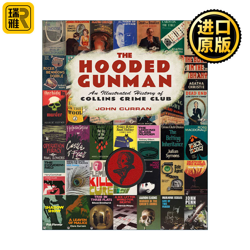 The Hooded Gunman 蒙面枪手 科林斯经典犯罪小说插图简史 精装