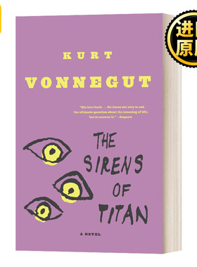 泰坦的女妖 英文原版 The Sirens of Titan 库尔特冯内古特 泰坦星的海妖 英文版 Kurt Vonnegut 进口英语原版书籍