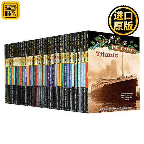 神奇树屋百科系列37册英文原版