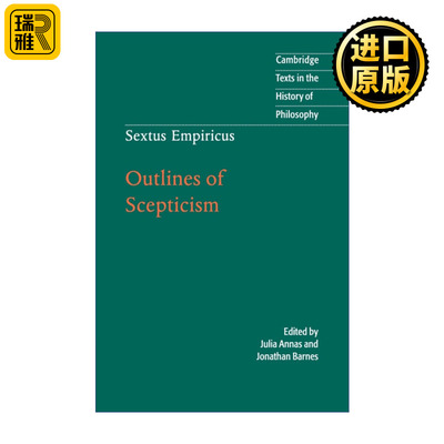 英文原版 Sextus Empiricus: Outlines of Scepticism