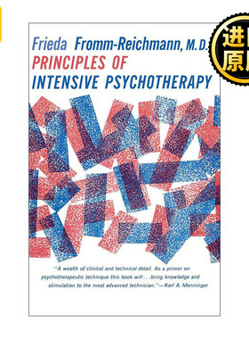 英文原版 Principles of Intensive Psychotherapy 强化心理治疗的原则 精神病学家Frieda Fromm-Reichmann 进口英语原版书籍