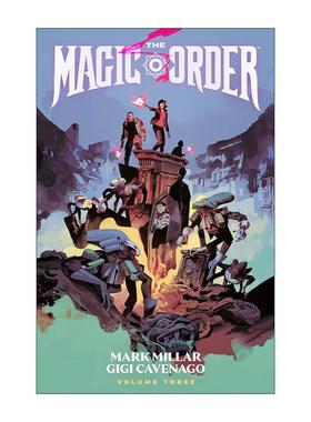 英文原版 The Magic Order Volume 3 魔法秩序 卷三 黑马漫画 同名Netflix网飞美剧原著 马克·米勒 英文版 进口英语原版书籍