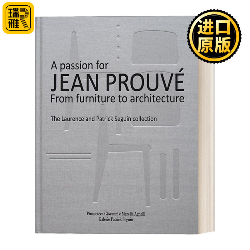 英文原版 A Passion for Jean Prouvé From Furniture to Architecture 让·普鲁维 从家具到建筑 设计精装艺术图册 进口英语书籍