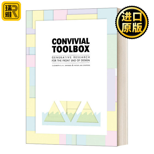 英文原版 Convivial Toolbox 欢乐工具箱 服务设计 设计前端的服务对象调查 英文版 Liz Sanders 进口英语原版书籍