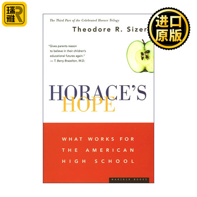 Horace's Hope  霍勒斯的希望 什么对美国高中有效 安多佛菲利普斯校长Theodore Sizer