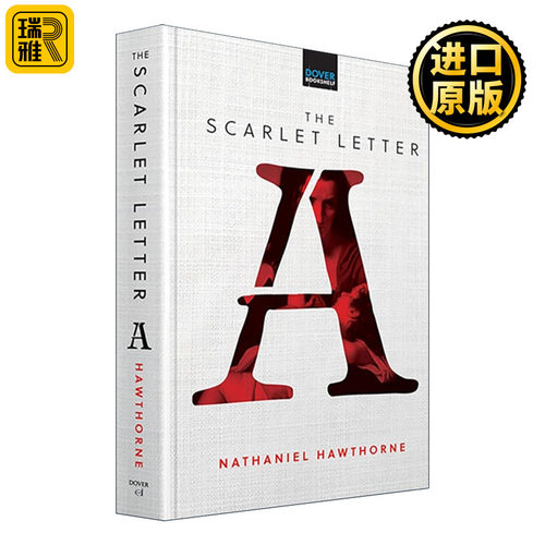 英文原版 The Scarlet Letter 红字 多佛布面精装收藏经典 霍桑 英文版 进口英语原版书籍