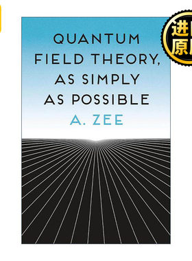 英文原版 Quantum Field Theory as Simply as Possible 量子场论其实很简单 物理学家徐一鸿 可畏的对称作者 普林斯顿大学出版社