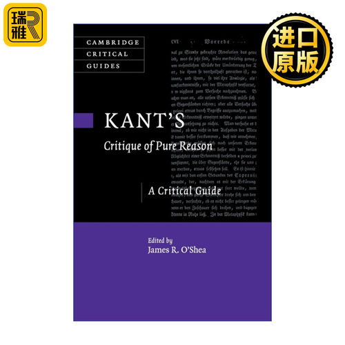 Kant's  Critique of Pure Reason 康德 纯粹理性批判 剑桥批评导读系列