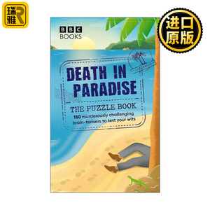 英文原版 Death in Paradise The Puzzle Book 天堂岛疑云 BBC剧集官方谜题书 头脑风暴推理谜题集 英文版 进口英语原版书籍