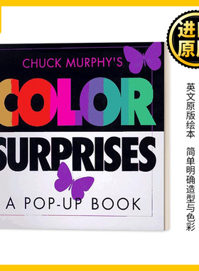 英文原版绘本 Color Surprises Color Surprises 惊奇的颜色 立体书 英文版 Chuck Murphy 进口英语原版书籍