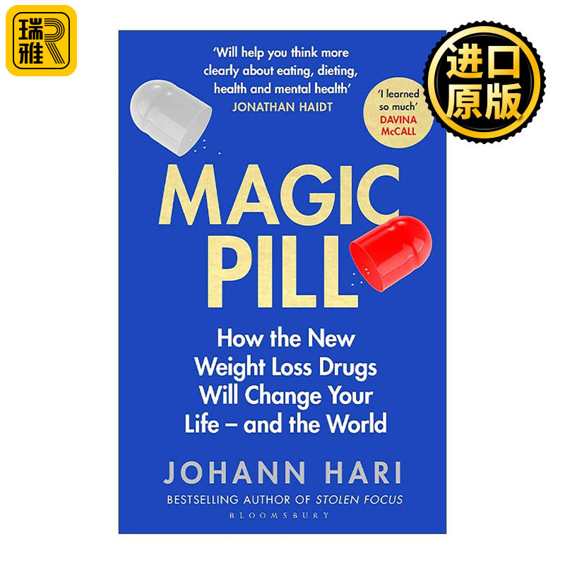 英文原版 Magic Pill 魔法药丸 新型减肥药物的好处与风险 Johann Hari 英文版 进口英语原版书籍