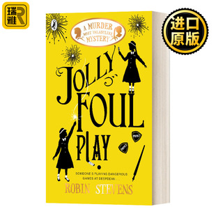 快乐谋杀案 小说 最不淑女 英文原版 英文版 进口英语原版 Foul Stevens Jolly 书籍 Play Robin 谋杀4