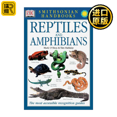 DK Handbooks Reptiles and Amphibians 爬行动物和两栖动物 彩色图鉴 DK科普百科