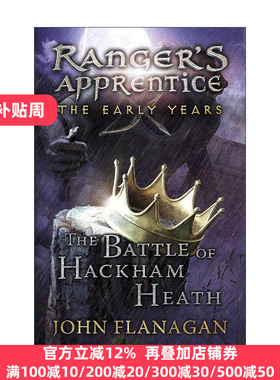英文原版 Ranger's Apprentice The Early Years 2 The Battle of Hackham Heath 皇家骑士前传2 英文版 进口英语原版书籍