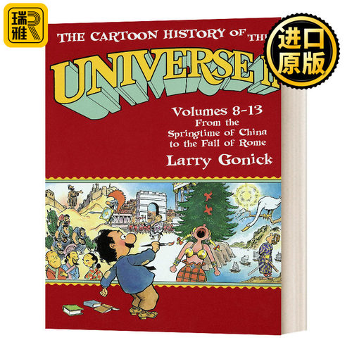 英文原版 The Cartoon History of the Universe II, Volumes 8-13 漫画宇宙史2 卷8-13 英文版 进口英语原版书籍