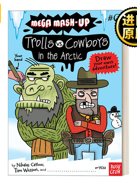Mega MashUp Trolls vs Cowboys in the Arctic vs