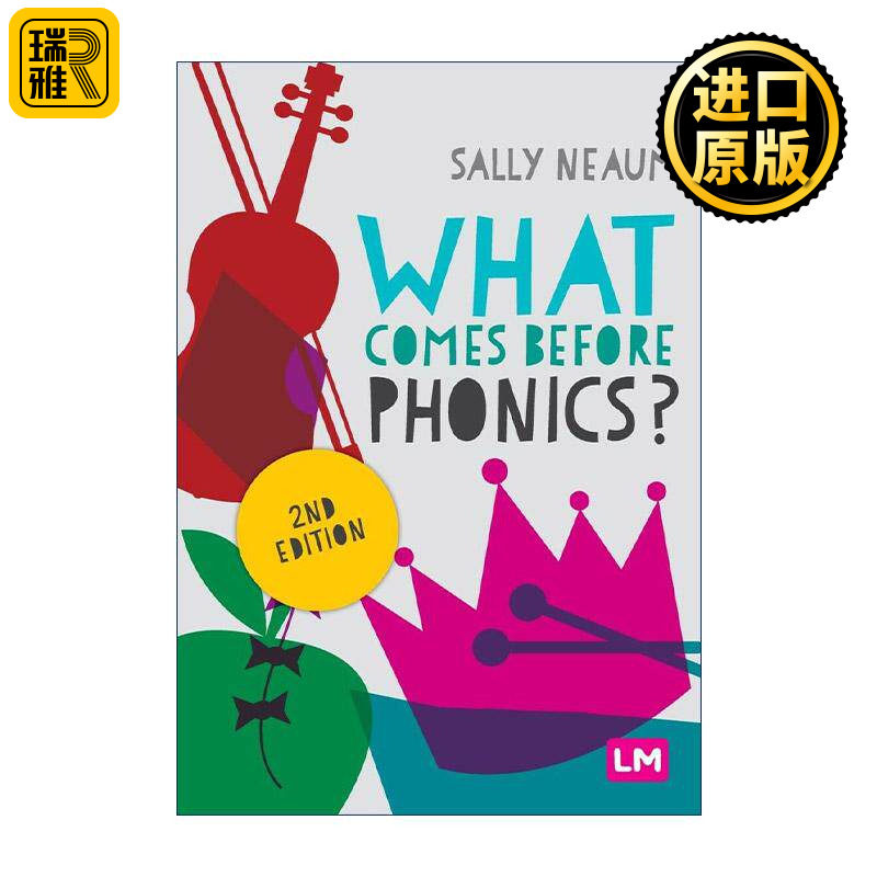 英文原版 What comes before phonics 自然拼读教学法前的准备工作 儿童早教指南 英文版 进口英语原版书籍