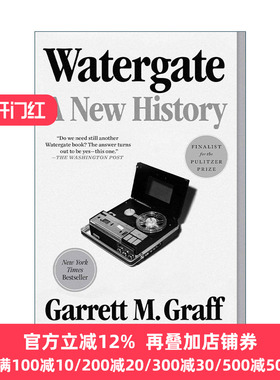 英文原版 Watergate 水门事件 一部新历史 入围普利策历史奖 英文版 进口英语原版书籍