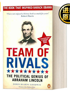 英文原版 Team of Rivals 林肯与劲敌幕僚 林肯传记 英文版 Doris Kearns Goodwin 进口英语原版书籍