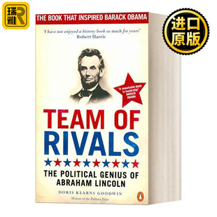 Goodwin 书籍 Rivals 英文版 Doris 林肯传记 林肯与劲敌幕僚 进口英语原版 英文原版 Kearns Team