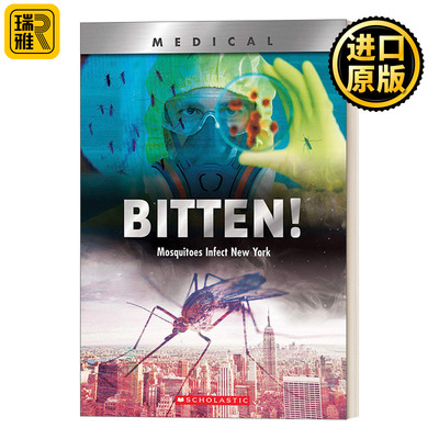 Bitten!: Mosquitoes Infect New York   Xbooks系列 蚊叮虫咬：蚊子感染纽约 科普知识绘科普读物