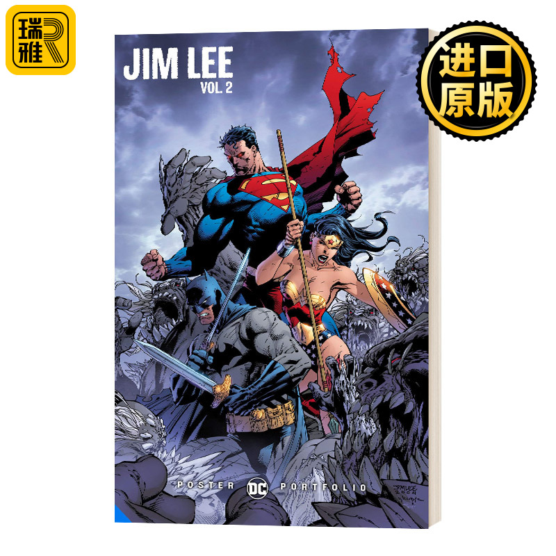 DC海报集吉姆李卷2英文原版
