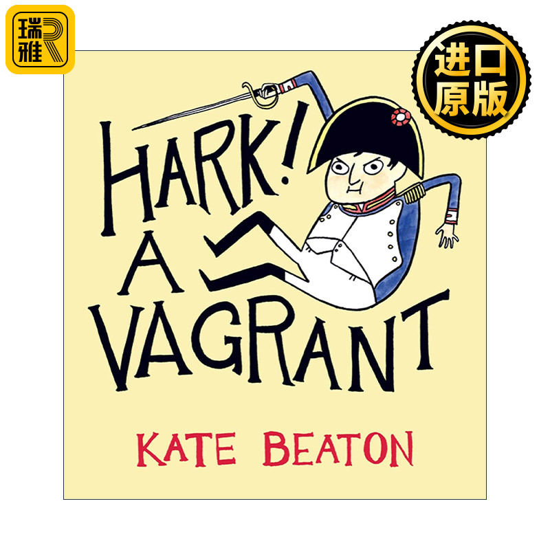 Hark! A Vagrant 英文原版 书籍/杂志/报纸 漫画类原版书 原图主图