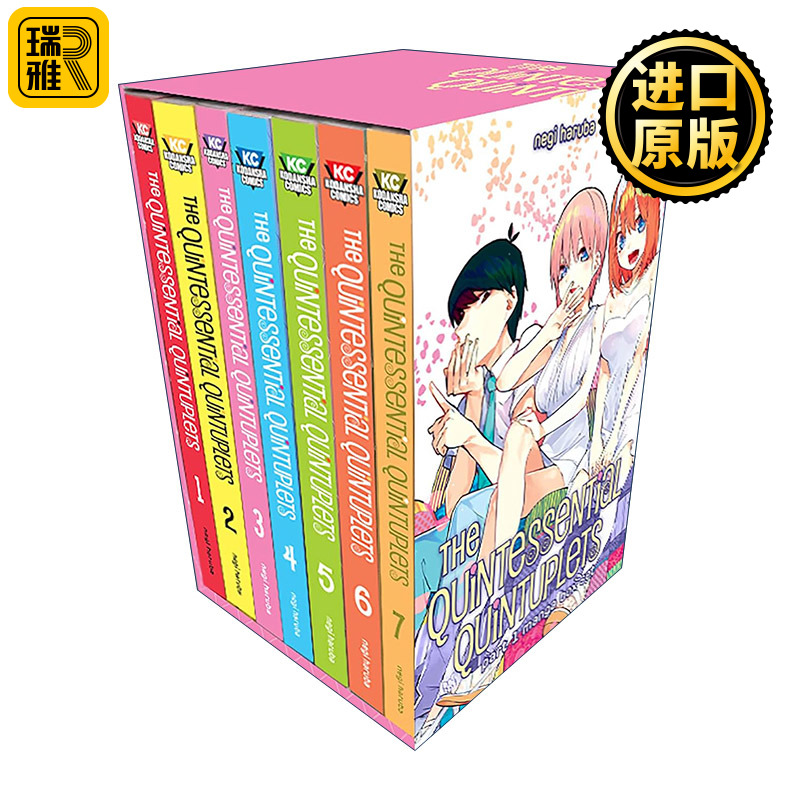 The Quintessential Quintuplets Part Manga Box Set (Vol.-) -