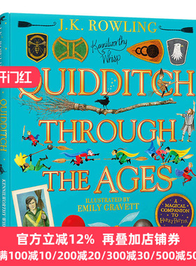 神奇的魁地奇球 插图版 英文原版 Quidditch Through the Ages 哈利波特外传 Harry Potter JK罗琳 J.K. Rowling 进口原版英语书籍