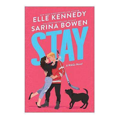 英文原版 Stay 留下 明星球员女友系列2 Elle Kennedy 冰球运动员 爱情小说 英文版 进口英语原版书籍