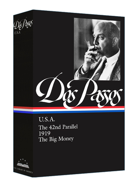 英文原版小说 John Dos Passos U.S.A.LOA #85 约翰·多斯·帕索斯 美国 精装 英文版 John Dos Passos 进口英语原版书籍