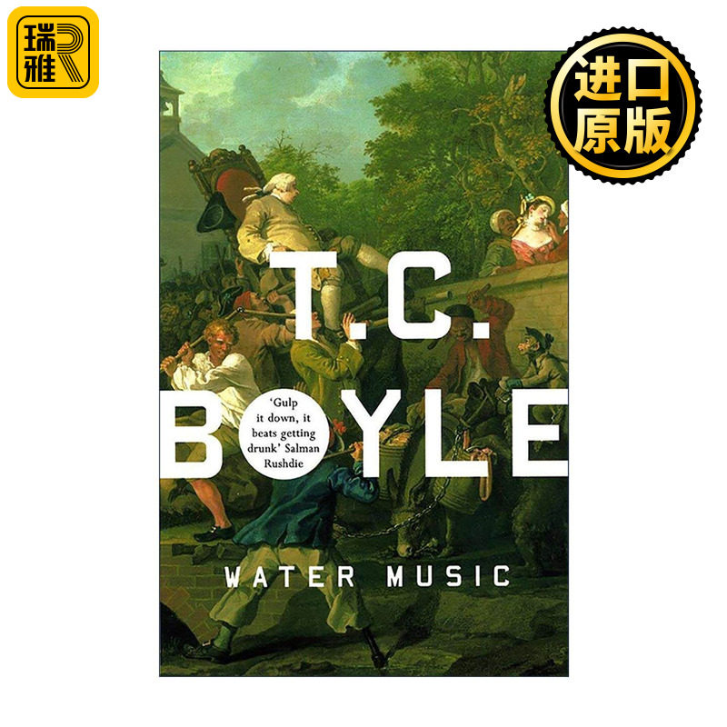 英文原版 Water Music 水之乐章 历史冒险小说 TC博伊尔 英文版 进口英语原版书籍