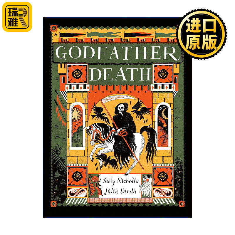 英文原版 Godfather Death 死神教父 格林童话改编 Sally Nicholls 精装 英文版 进口英语原版书籍