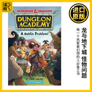 Dungeons & Dragons: A Goblin Problem 龙与地下城 怪物问题 彩色章节书