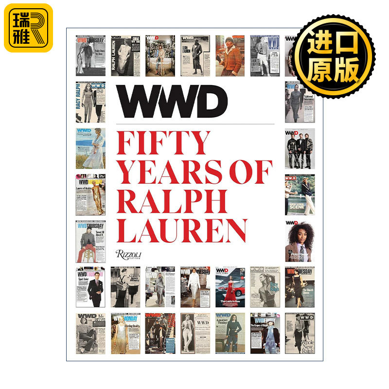 WWD Fifty Years of Ralph Laure 女装日报拉尔夫劳伦的五十年 精装
