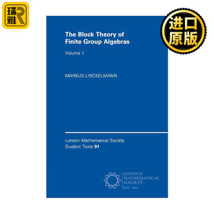 Theory Block Finite Algebras 英文原版 Group The