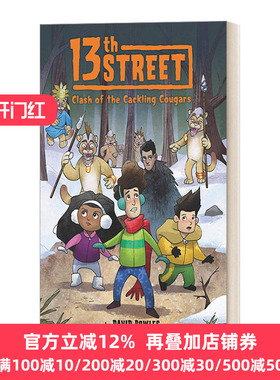 英文原版 13th Street 3: Clash of the Cackling Cougars 133 6-10