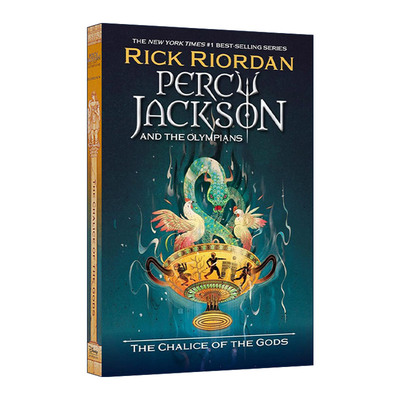 英文原版 Percy Jackson and the Olympians The Chalice of the Gods 波西杰克逊与奥林匹斯6 诸神之杯 英文版 进口英语原版书籍