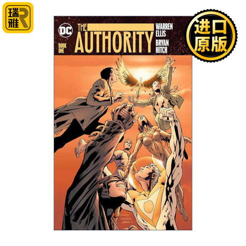 英文原版 The Authority Book One New Edition 权力战队 卷一 新版 DC漫画 Warren Ellis 英文版 进口英语原版书籍