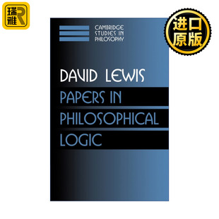 Papers David Logic Lewis Philosophical 英文原版