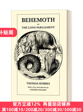 英文原版 Behemoth or The Long Parliament Thomas Hobbes