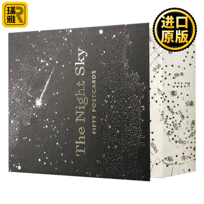 夜空：50张明信片 英文原版 The Night Sky: Fifty Postcards 英文版 Princeton Architectural Press 全英文版进口英语书籍