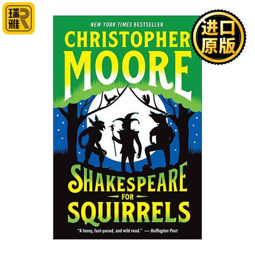 英文原版 Shakespeare for Squirrels 莎士比亚的松鼠 戏仿小说 莎士比亚经典剧作为蓝本 英文版 进口英语原版书籍
